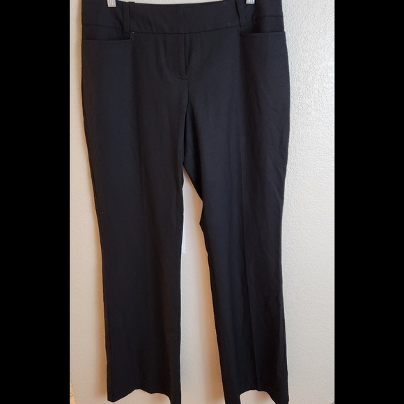 The Limited The Drew Fit Ankle Black Work Office Pants - Picture 2 of 6